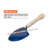 a-14 Long Wooden Handle Egypt Type Bricklaying Trowel