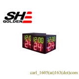 Four Side Game Time Display 24s Basketball Shot Clock
