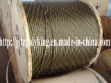 Ungalvanized Steel Wire Rope- 8x19S+FC (sisal core) for Elevator