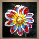 Hand-Painted Flower Oil Painting on Canvas