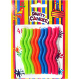 Wave Shaped Birthday Party Candles (GYCY0012)