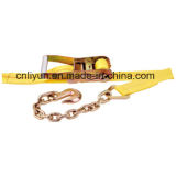 2'' Cargo Control Lashing with Chain Anchor