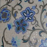 Flower Pattern Glass Mosaic Background Wall Decoration (P1)