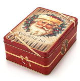 Metal Christmas Tin Gift Box