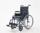 Foldable Wheelchair with Commode, for Elderly People, Detachable Parts (YJ-016B)