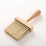Dust Brush Pure Bristle Wooden Handle