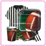 Rugby Football Party Glow Tableware Pw-1