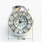 Zinc Alloy, Flat Round Watch Finger Ring (090917182944)
