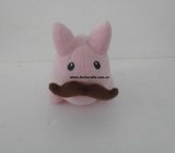 Plush Mustache Pink Pig Toy Stuffed (LE-PT091801)