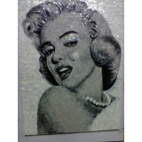 Marilyn Monroe Pattern Glass Mosaic Background Wall Decoration