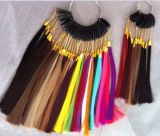 Synthetic Fiber Feather Hair Extensions