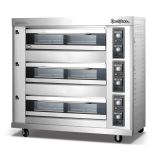3 Decks 6 Trays Gas Deck Pizza Oven (PEO-3)