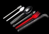 Plastic Tableware Promotional Cutlery Set in Home or Party