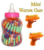 Plastic Candy Toy Water Gun Toy in Big Baby Bottle