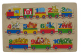 Wooden Train Puzzle Educational Puzzle