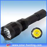 Zstar Waterproof 500-600lm Xml U2 LED Electric Flashlight Light Torch (ZSHT0018)