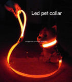 Nylon LED Dog Pet Flashing Light up Safety Dog Leads