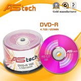 Blank DVD-R 8x/4.7GB/120min (50PCS/cake box) (WT)