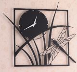 Modern Dragonfly Clock (BST123)