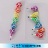 School Supply Promotional Snow Shape Pencil Stationery