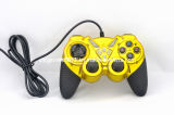 Wired Gamepad for USB with Dual Shock (SP1012-Yellow)