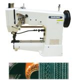 Heavy Duty Double Needle Cylinder Bed Lockstitch Industrial Sewing Machine