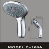 Hand Shower with Acs & CE Certification and Water Saving C-106A