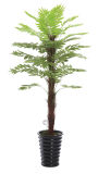 Beautiful Plastic Material Trees Plant with One Stem 0257