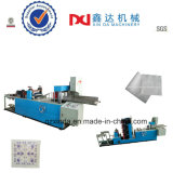 Automatic Embossed 1/4 Folding Printing Hygiene Serviette Napkin Paper Machine