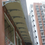 Weather Resistant Polycarbonate Door Canopy Awnings