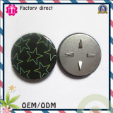 Clothes Hooked Badge 25mm Diameter OEM Factory