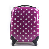 Luggage Trolly Purple Suitcase Travel Bag (HX-W3634)