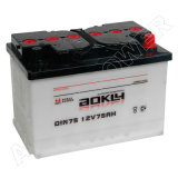 Dry Charge Car Battery (DIN75, 12V75AH)