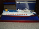 Cruise Ship Scale Model