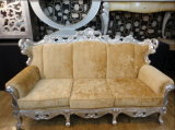 Classic Carved Living Room Sofa/Reception Sofa (XY2890)