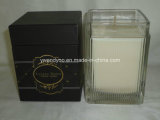 Scented Soy Wax Square Glass Jar Candle