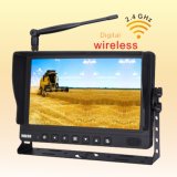 Rear View Camera with Wireless Backup Camera Video Monitor Grain Cart, Horse Trailer, Livestock, Tractor, Combine, RV - Universal, Waterproof, up to 4 Camera