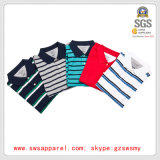 Fashion Top Quality Best Selling Cotton Men Polo Stripe Shirt