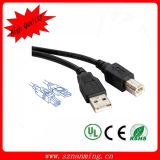 USB 2.0 a-Male-to-B-Male Cable - Black