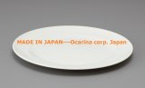 Plastic Dinner Plate Tableware 22 Cm Diameter-White (Model. 1016)