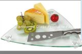 Clear Glass Fruit Plate Triangular Plates (JRABNORMITY)