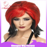 BSCI Red and Black Color Halloween Synthetic Wigs (SN0017)