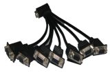 VGA Male to 7 Female Cable (JHDB901)