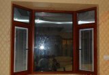 Economy Woodgrain Aluminium Flush Window (BHA-CW55)