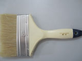 Paint Brush with White Wooden Handle (SG-037R)