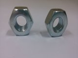 DIN555 Hexagon Nuts with White Zicn Plated