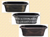 Plastic Painting Flower Pot (KD7401S-KD7402S)