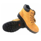 Comfortable Working Industrial Full Suede Safety Shoes