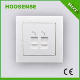 Good Switch Hoosense Electrical Appliance Manufacturing Telephone Socket 2*Rj11