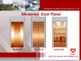 Elevator Door Panel in Rose Golden Color (SN-DP-307)